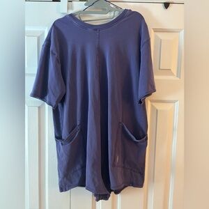 Purple Free People Movement Hotshot Romper